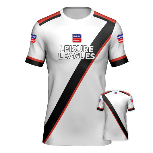 Football Shirt Leisure Leagues Kit Team Tshirt Arizona White