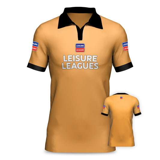 Football Shirt Leisure Leagues Kit Team Tshirt Desert Orange