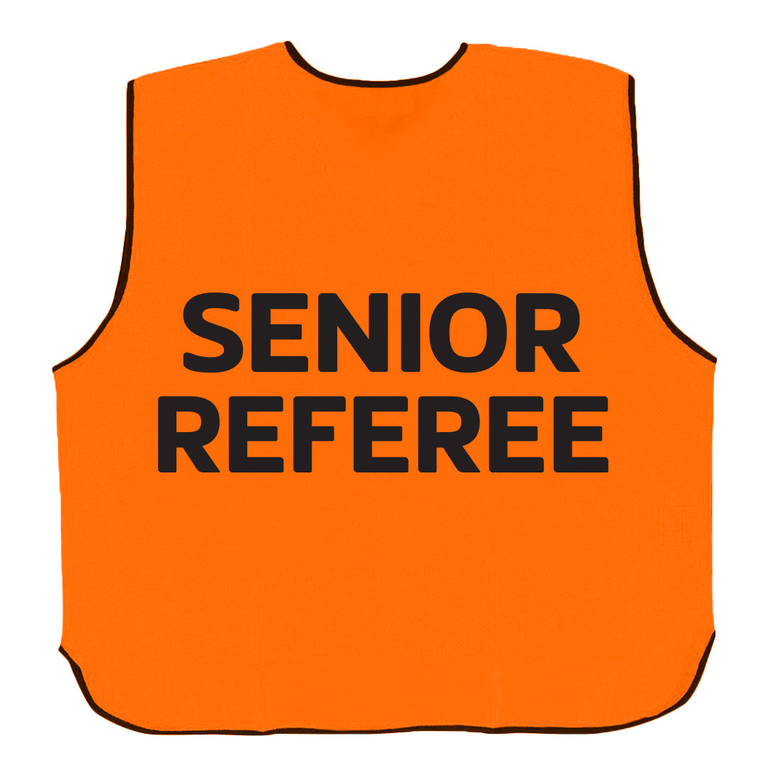 Leisure leagues football Training Bib Orange Senior Referee