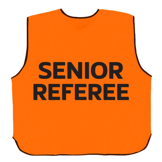 Leisure leagues football Training Bib Orange Senior Referee