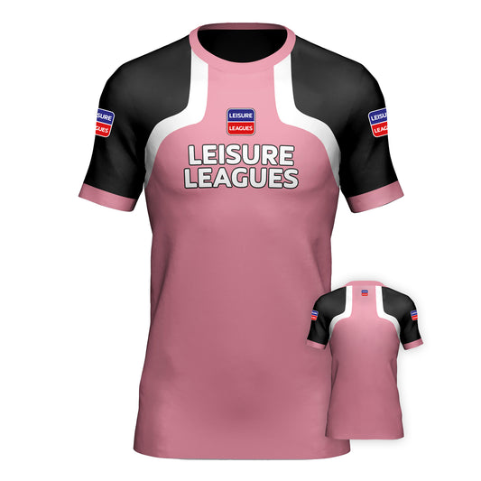 Football Shirt Leisure Leagues Kit Team Tshirt Parma Pink