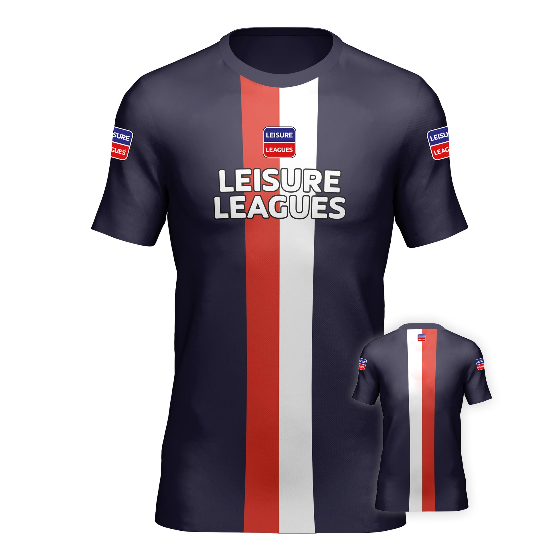 Football Shirt Leisure Leagues Kit Team Tshirt Prussia Black