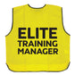 Leisure leagues football Training Bib Elite Training Manager